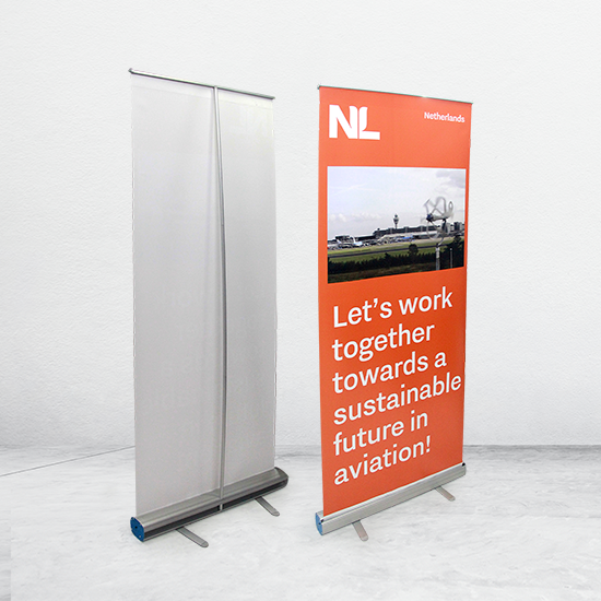 Roll Up Banner (21x30 cm) | Bahan Albatros 210 gr