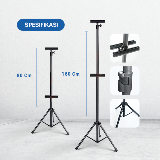 Tripod Banner 85 X 180 cm - Bahan Albatros 210gr 3