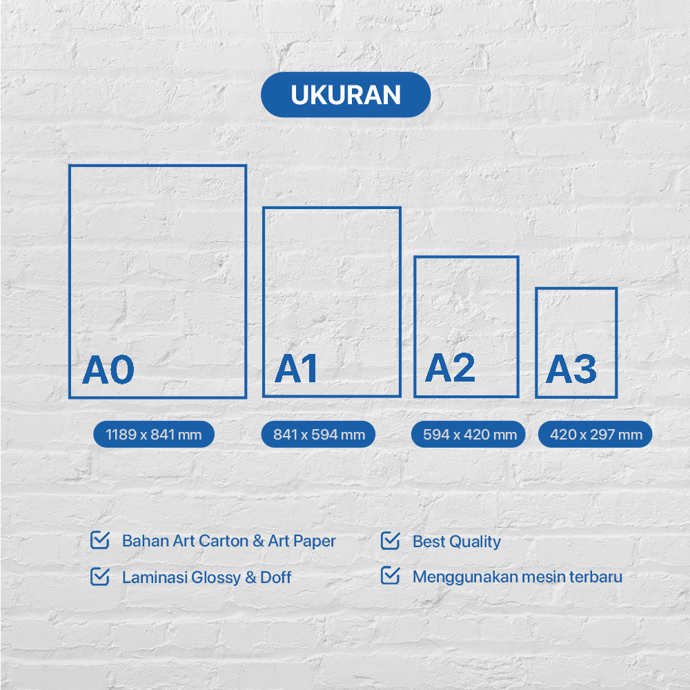 Poster Indoor | Art Carton A2 3