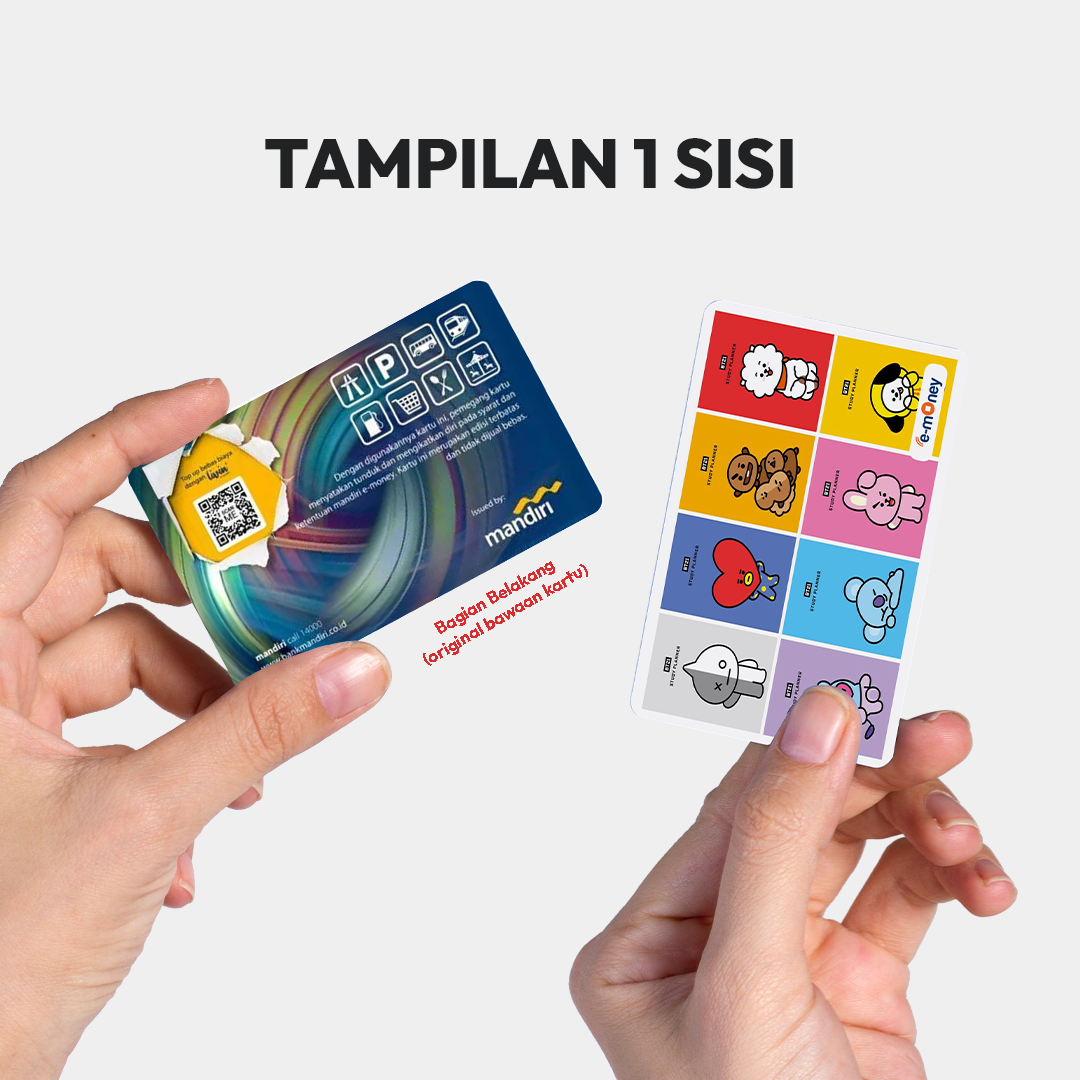 Custom Kartu E-Money (Mandiri) 2