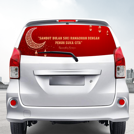 Sticker Oneway Vision 2 mm 3